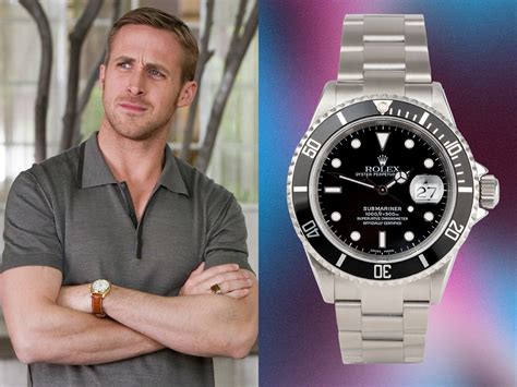 ryan gosling rolex crazy stupid love|Ryan Gosling vintage watch.